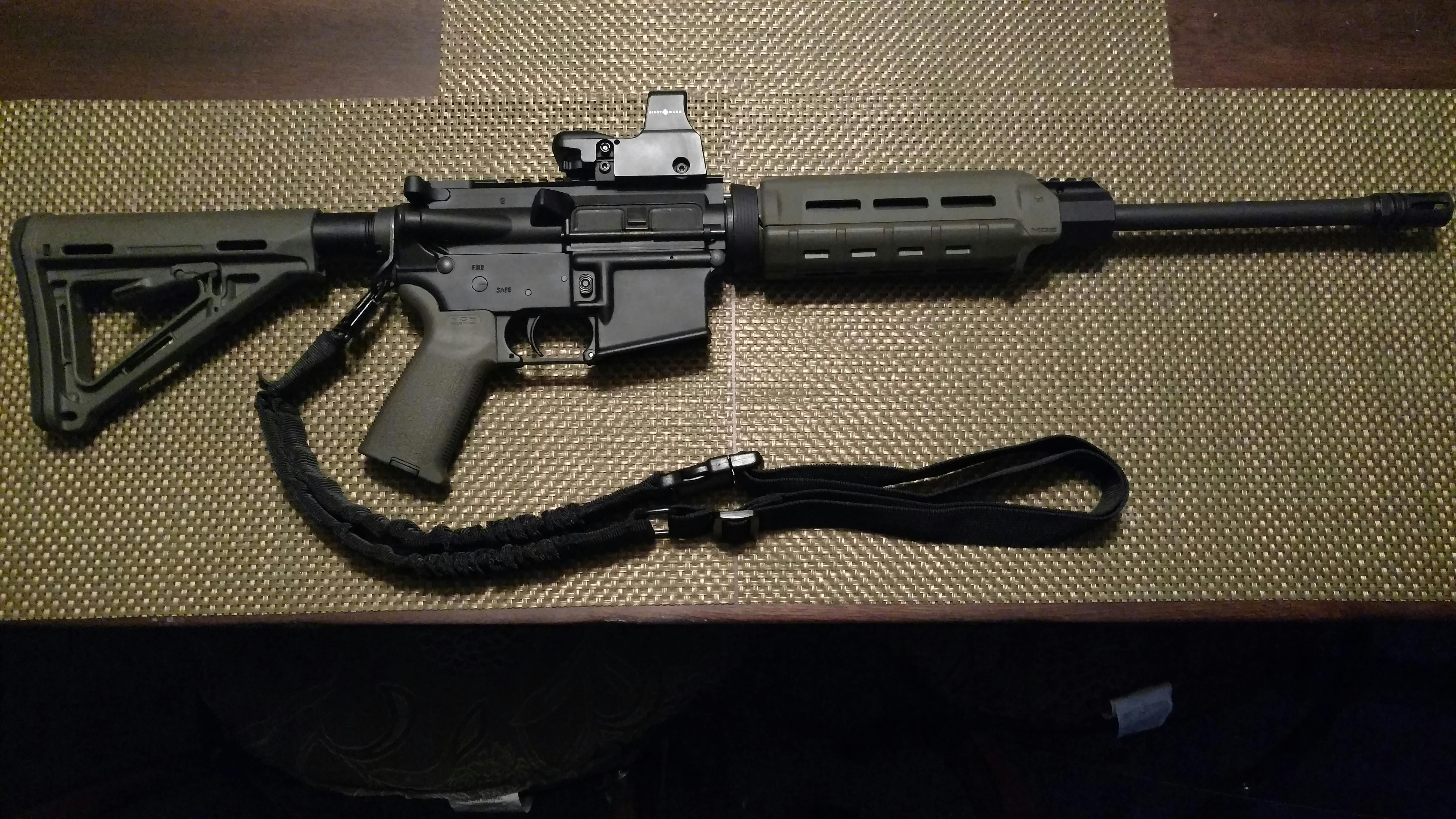 Magpul MOE MLOK Furniture Kit AR 15 Parts AT3 Tactical